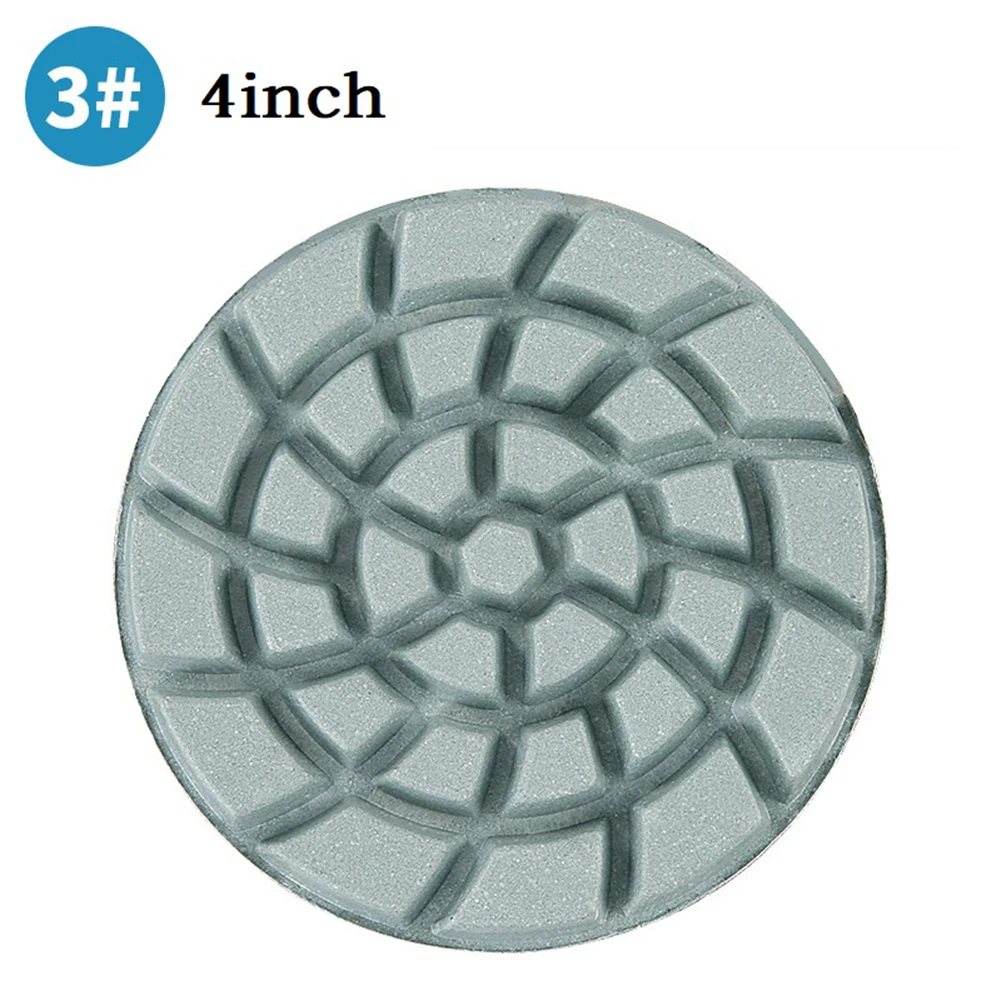 Imagem -03 - Diamond Polishing Pad Conjunto para Granito Telha de Pedra de Mármore Úmida e Seca em 1pc