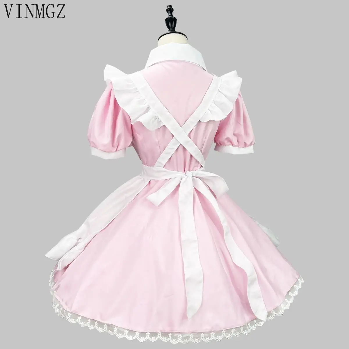 زي الخادمة الكلاسيكي الياباني، زي الخادمة، مجموعة كاملة من أزياء الأداء التنكرية للنساء