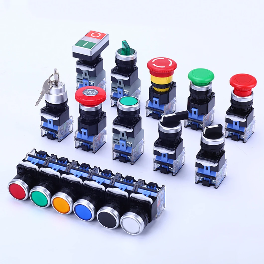 abilkeen-la38-11-la38-11dn-Кнопочный-переключатель-мгновенного-действия-фиксации-1no1nc-380-В-10a-Кнопка-управления-питанием-со-светодиодной-подсветкой