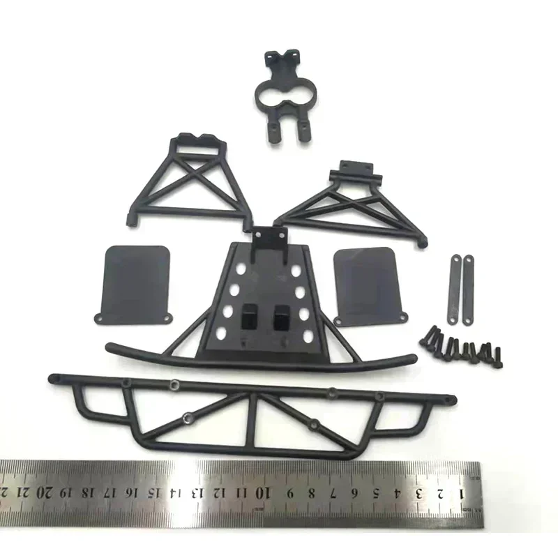 LC RACING SC バンパーセット ブラック EMB-SC EP 1:14 RC カー オフロード用 # L6039