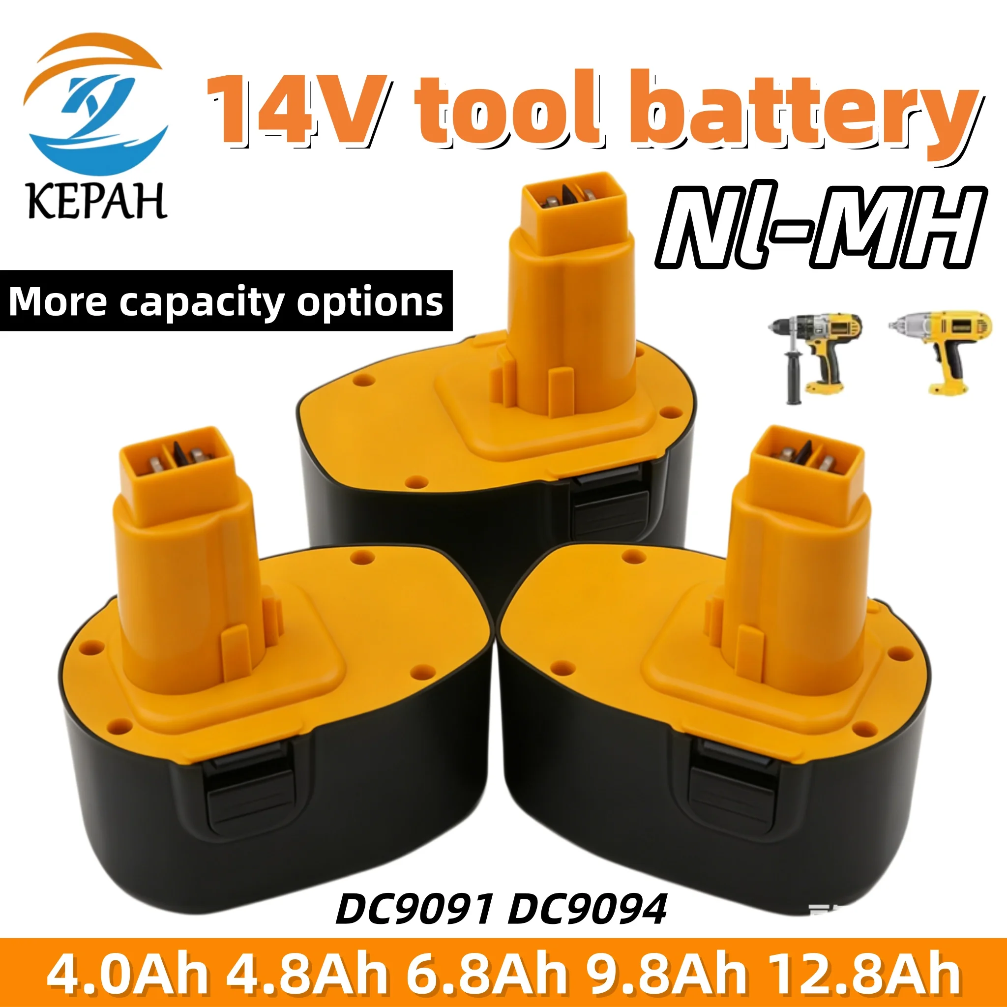 14V 3.0-12.8Ah Ni-M…