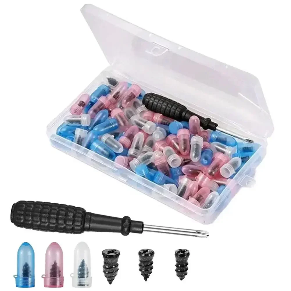 10/84-teiliges Reifenreparatur-Set für Auto & Motorrad, Vakuum-Schlauchlos-Reifen Gummistopfen Reparaturwerkzeug-Kit für LKW