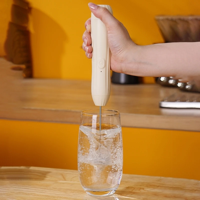 Trứng Be Chất Liệu ABS Trứng Đánh Uống Trộn Máy Xay Sinh Tố Cầm Tay Dụng Cụ Nhà Bếp Dropshipping