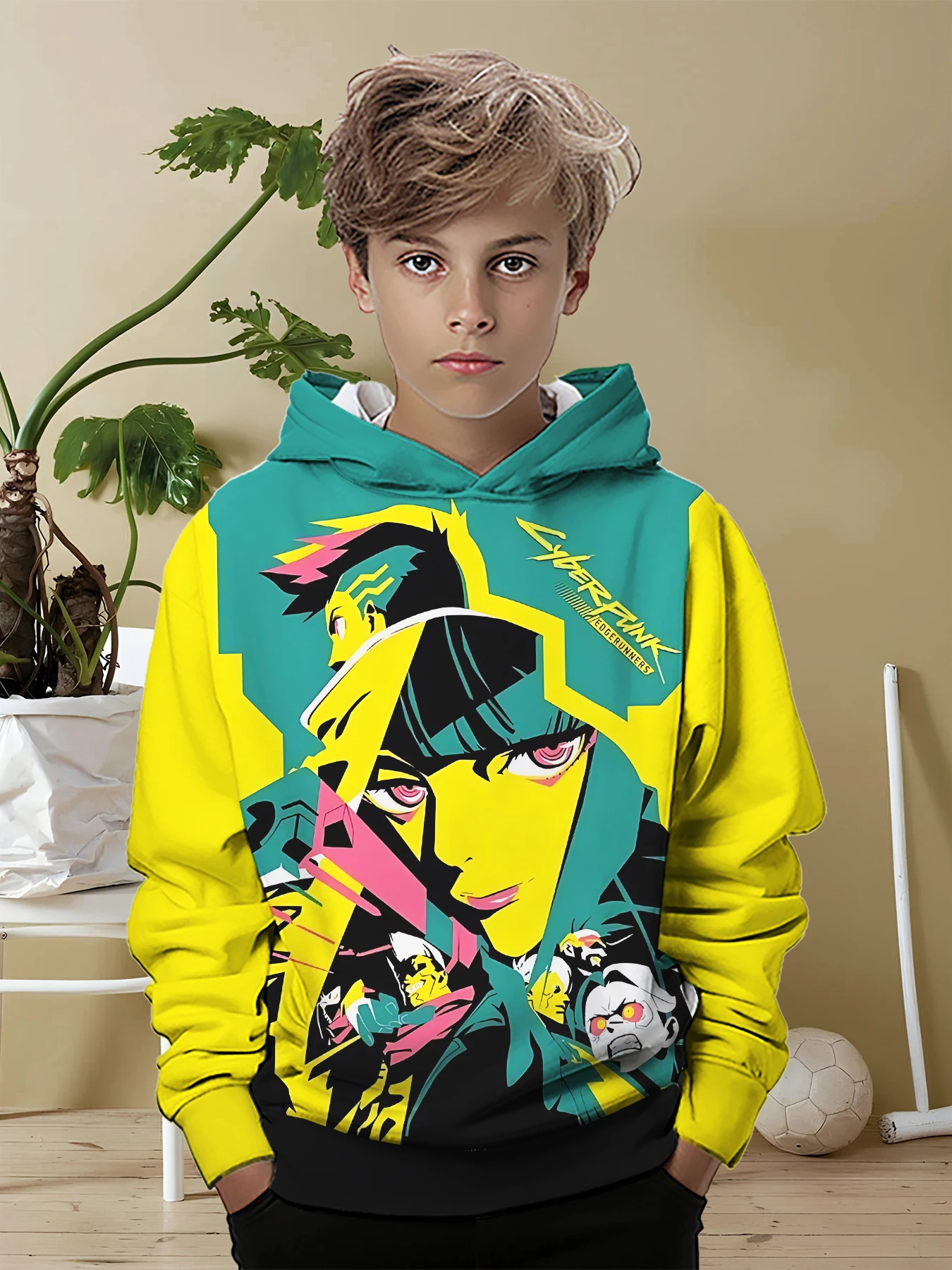 Jogo c-cyberpunks impressão 3d todas as estações crianças moletom casual legal pulôver topos roupas unissex menino menina hoodies