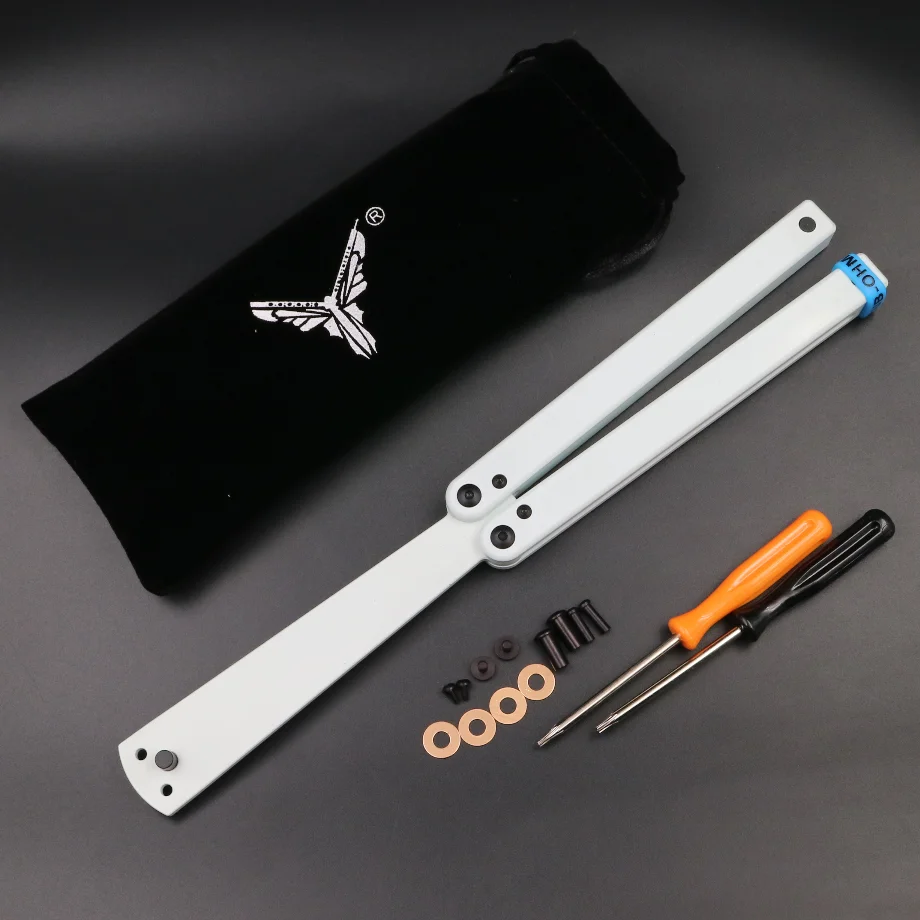 Squiddy Practice プラスチック 未剃り折りたたみポケット EDC