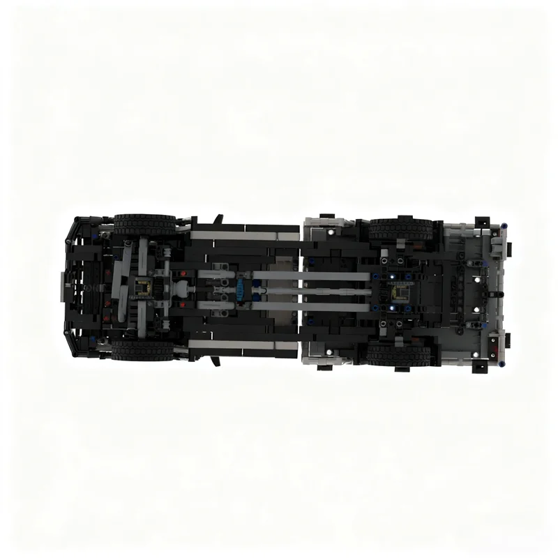 1971pcs MOC Modular Toyotaes Land Cruiser 70 Technical Model Building Blocks Toy Construction Christmas Gift Birthday Display