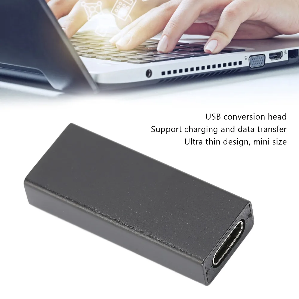 2PCS Dual-purpose for Charging & Data USB 3.0 To Type C Adapter Plug and Play Type C To USB Connector