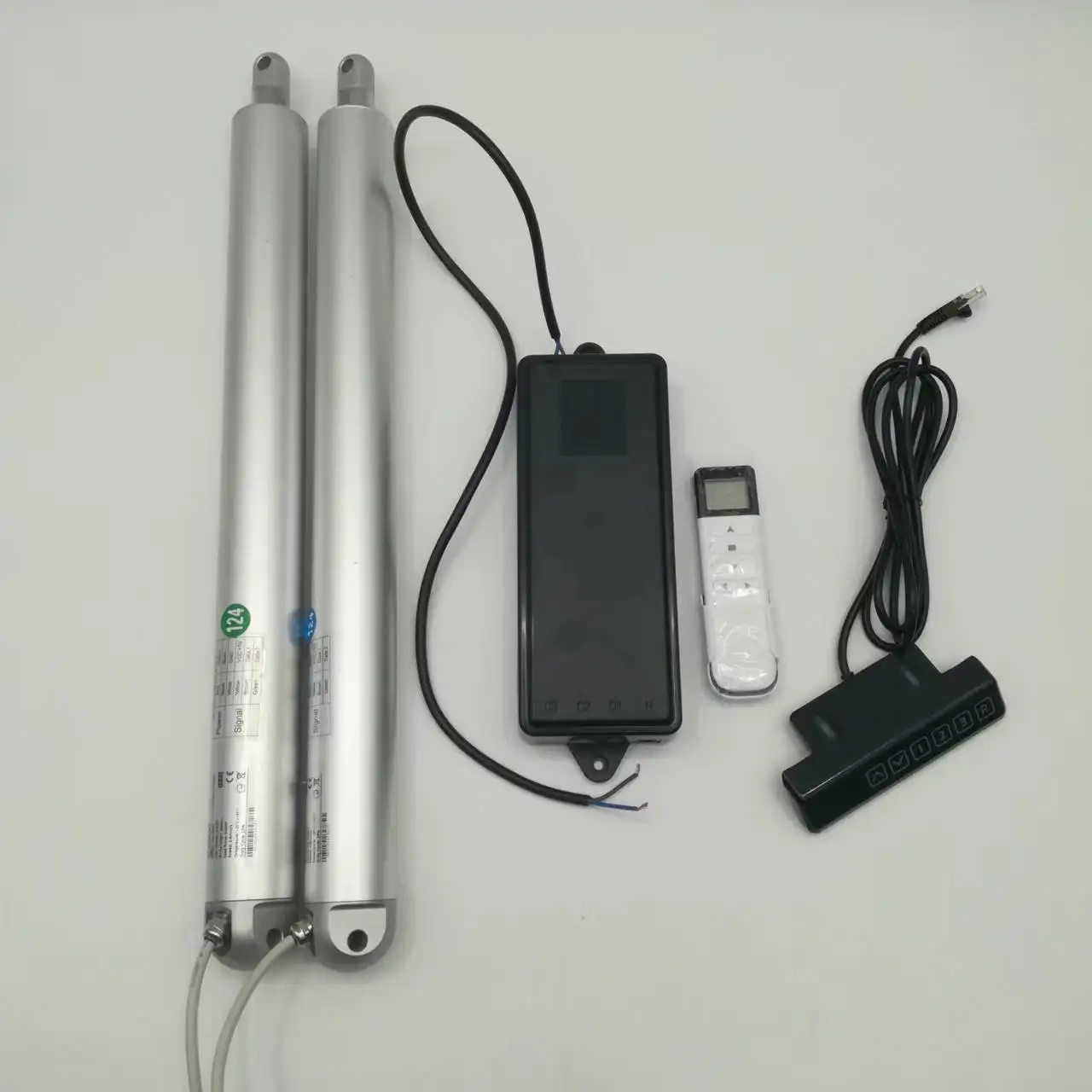 Linear Electric Actuator Heavy   5000N Industrial Hall Sensor Electric 24v 12v Dc Motor Brush Tubular Linear Actuator
