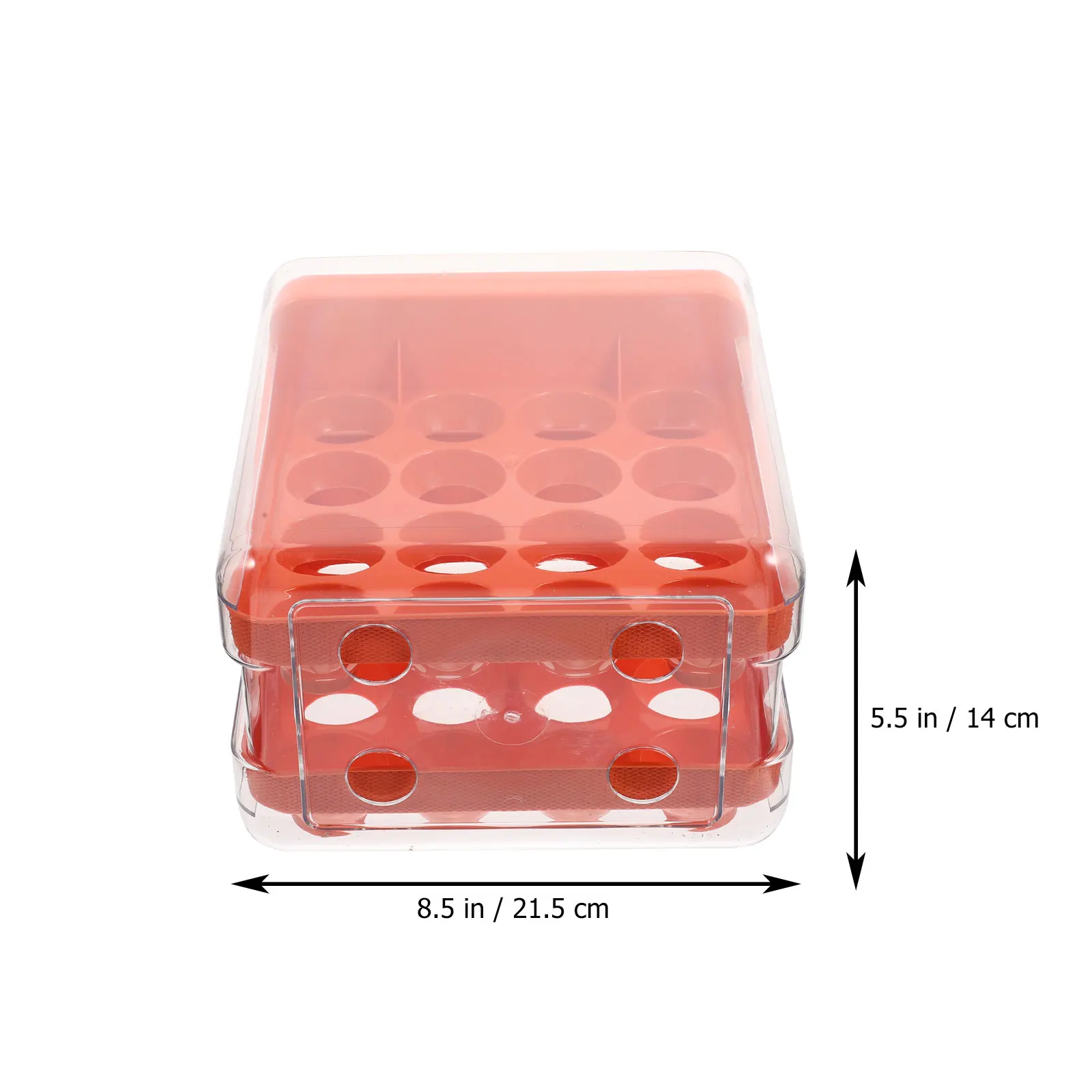 

Egg Carton Organizers and Storage with Holder for Countertop Refrigerator Travel