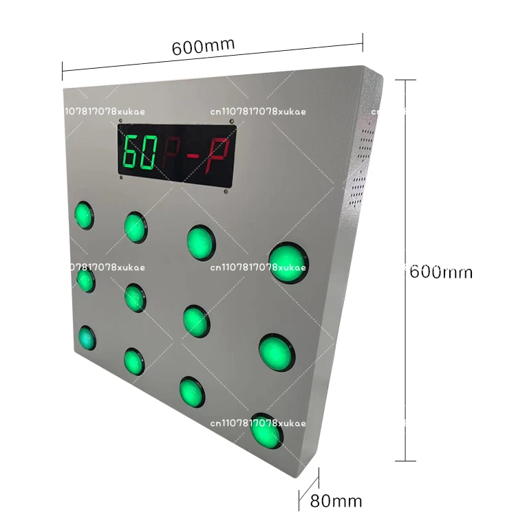

Paipaile Whack-A-Mole Desktop Reaction Test Trainer Warm-up Activity Props
