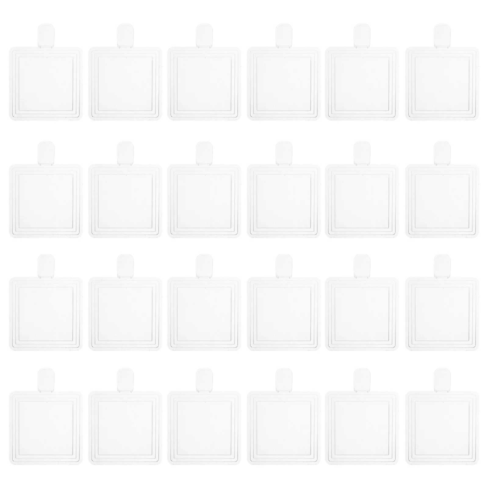 

100Pcs Cake Boards Thick Reusable Plastic Cake Bases Party Birthday Wedding Display Tray Party Accessories Baking Supply