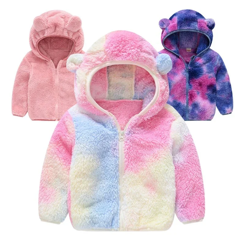 

Легкая куртка с капюшоном для маленьких мальчиков 1-5 лет, мягкие бархатные пальто на молнии для девочек, осенне-зимняя теплая рождественская верхняя одежда, новинка