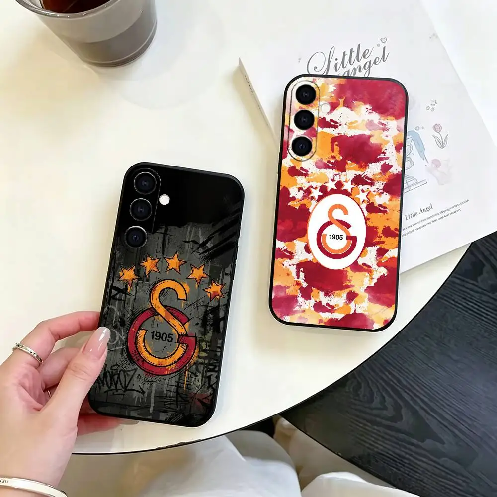 G-Galatasaray pattern 1905  gift Phone Case For Samsung Galaxy A73,A72,A71,A70,A53,A52,A51,Soft Silicone Black Cover