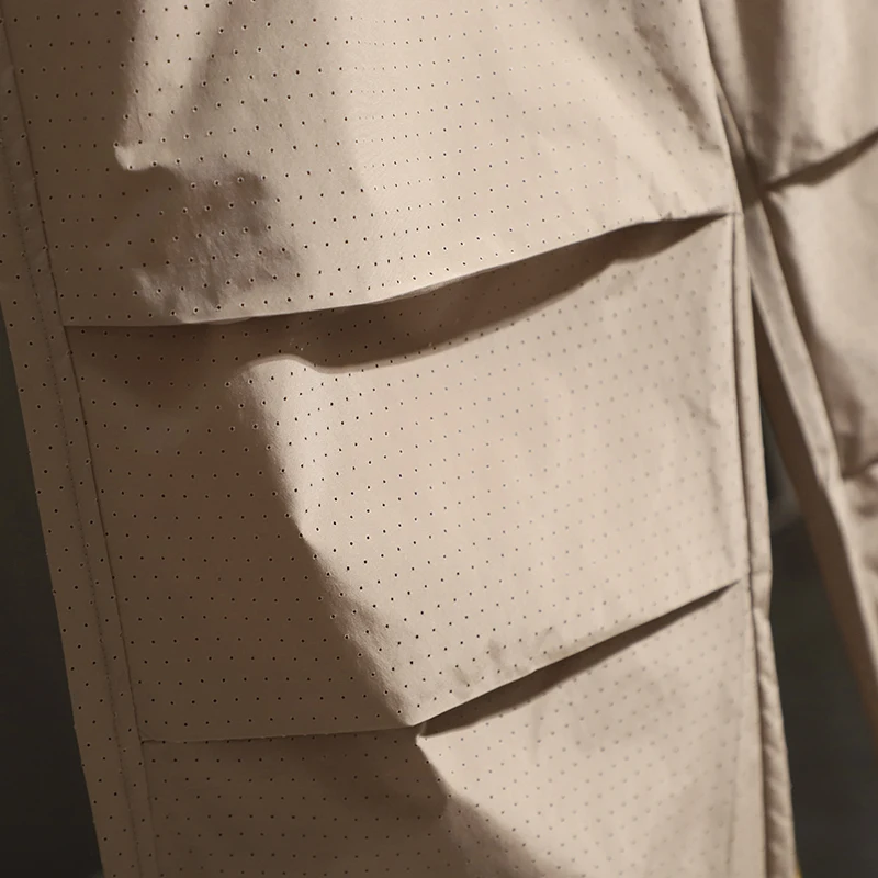 Ordem nórdica primavera verão solto laser perfu ao ar livre das mulheres dos homens calças casuais moda estilo urbano res...