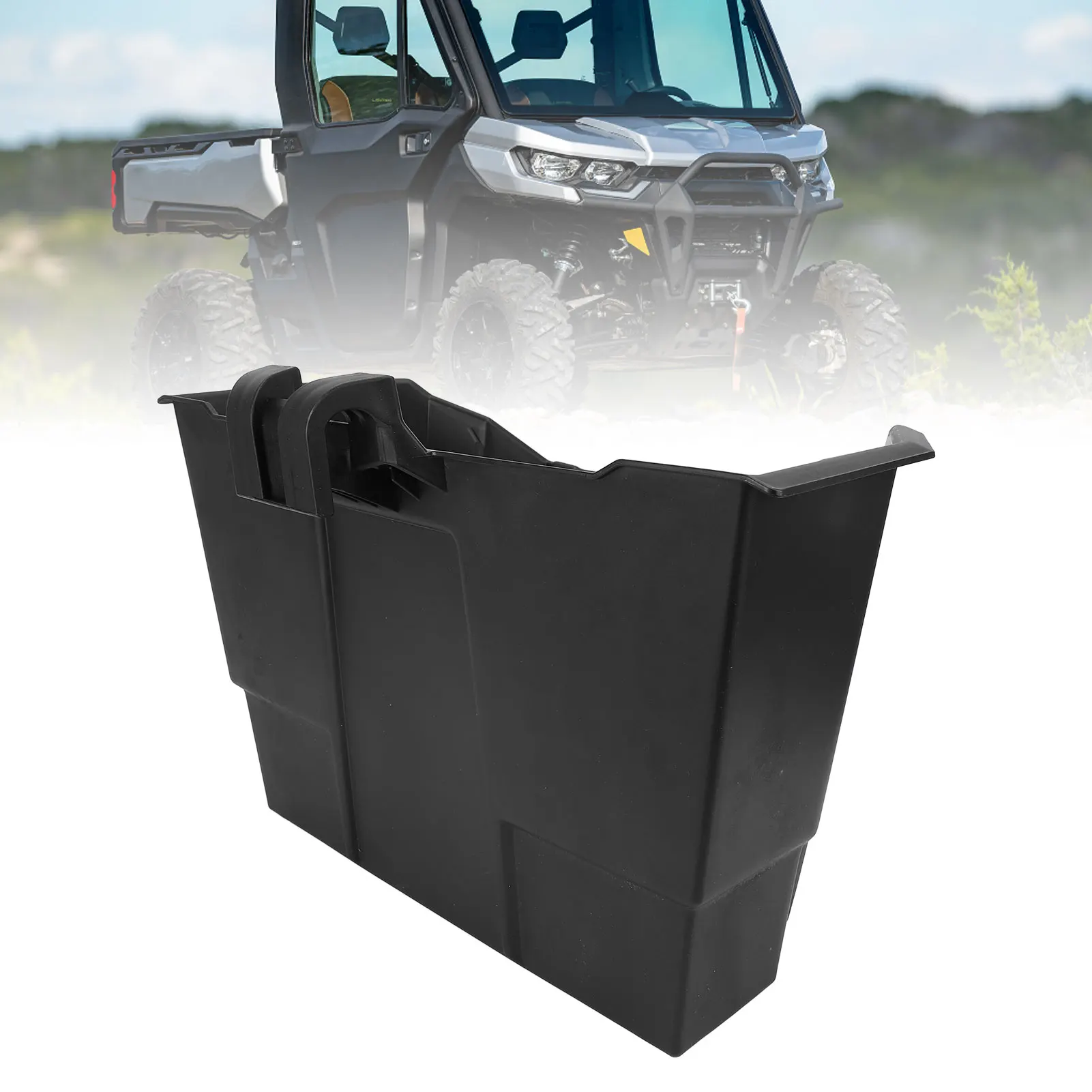 صندوق تخزين السائق تحت المقعد UTV صندوق تخزين تحت المقعد من مادة البولي بروبيلين 715003399 متعدد الأغراض للمدافع HD5 HD7 HD8 HD9 HD10