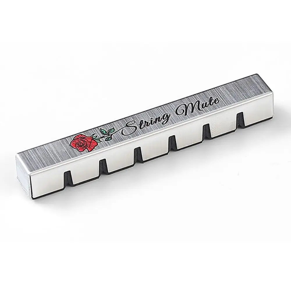 

Durable Dampener Guitar Mute Pad Guitar Parts Universal Guitar String Mute Instrument Accessories Guitar Noise Reducer
