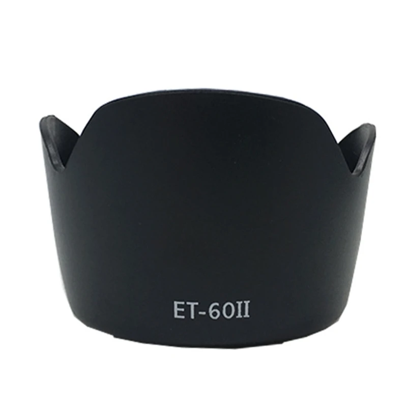 ET-60II Camera Lens Hood 55mm for 55-250 EF75-300IIIUSM Reversible- Lens Cover