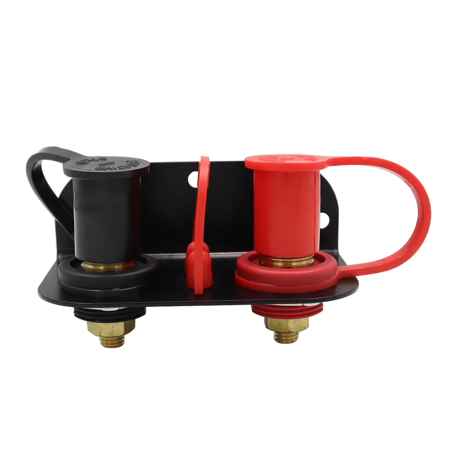 Remote Battery Terminals with Heavy Duty Mounting Plate for Car