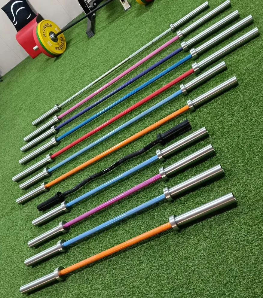Competition barbell bar weightlifting bar