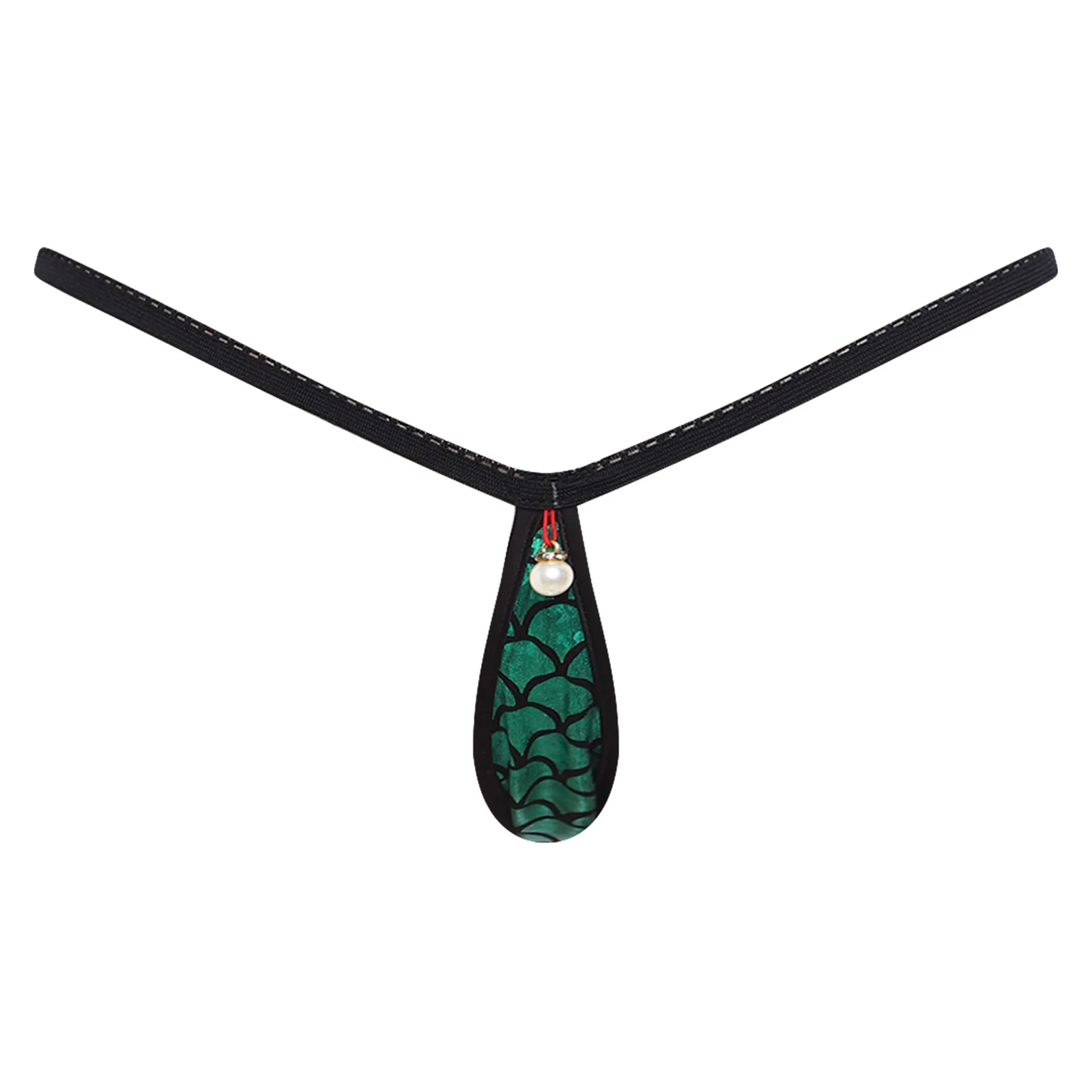 Bikini Metálico Brillante con Estampado de Escamas de Pez para Mujer, Tanga de Cintura Baja con Recortes, Tanga Tipo G-string, Mini Braguitas para Playa, Piscina y Bronceado