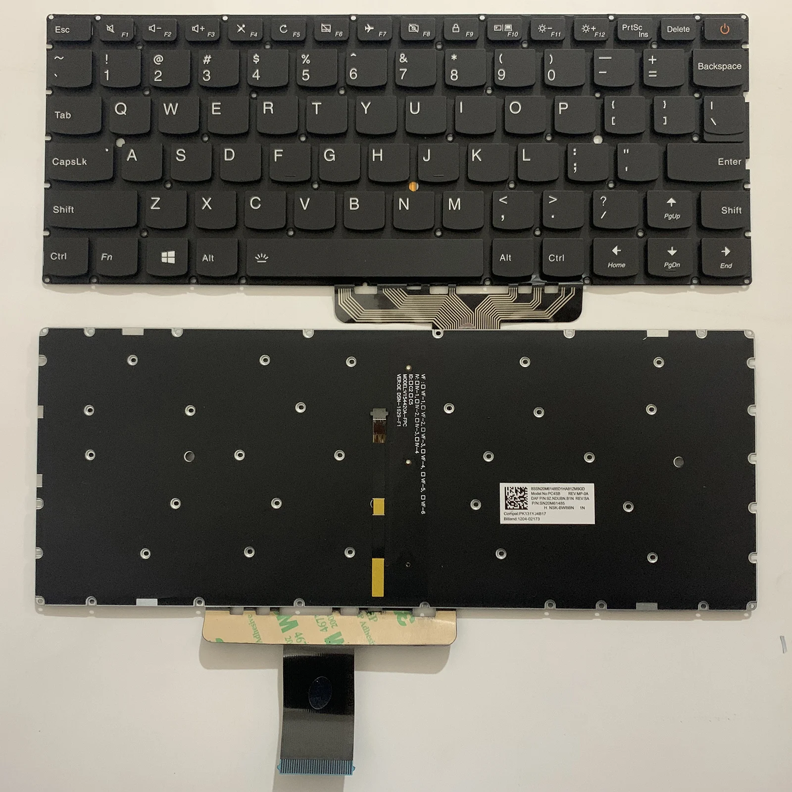 

Laptop keyboard US Layout for Lenovo IdeaPad 710S-13IKB 710S-13ISK 510S-13ISK 310S-13ISK