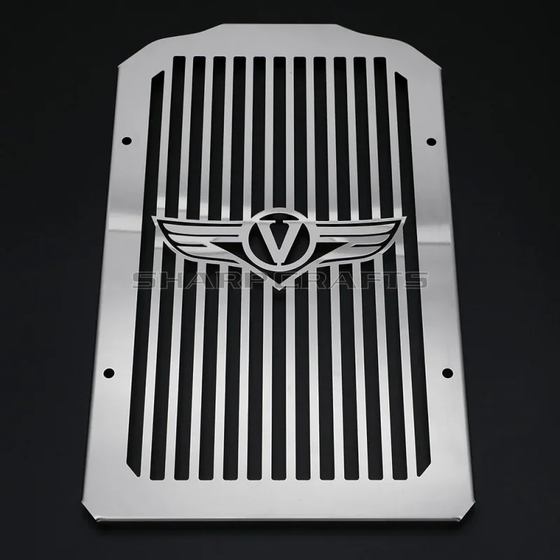 قطع غيار الدراجات النارية لـ KAWASAKI Vulcan 900 VN900 Classic LT مخصصة 2006-2019 غطاء المبرد الصلب الحافة مصبغة الحرس حامي