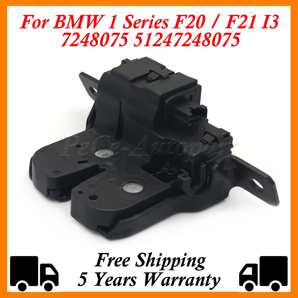 

For BMW 1 Series F20 / F21 I3 Tailgate Boot Lid Trunk Lock Latch Actuator 7248075 51247248075