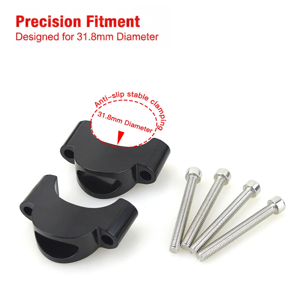 TT Aerobar Riser Spacer aus Aluminiumlegierung für 31,8 mm Lenker – Triathlon-Rennrad-Erweiterungsset (modular, 10 mm/20 mm stapelbar) – Detail 5