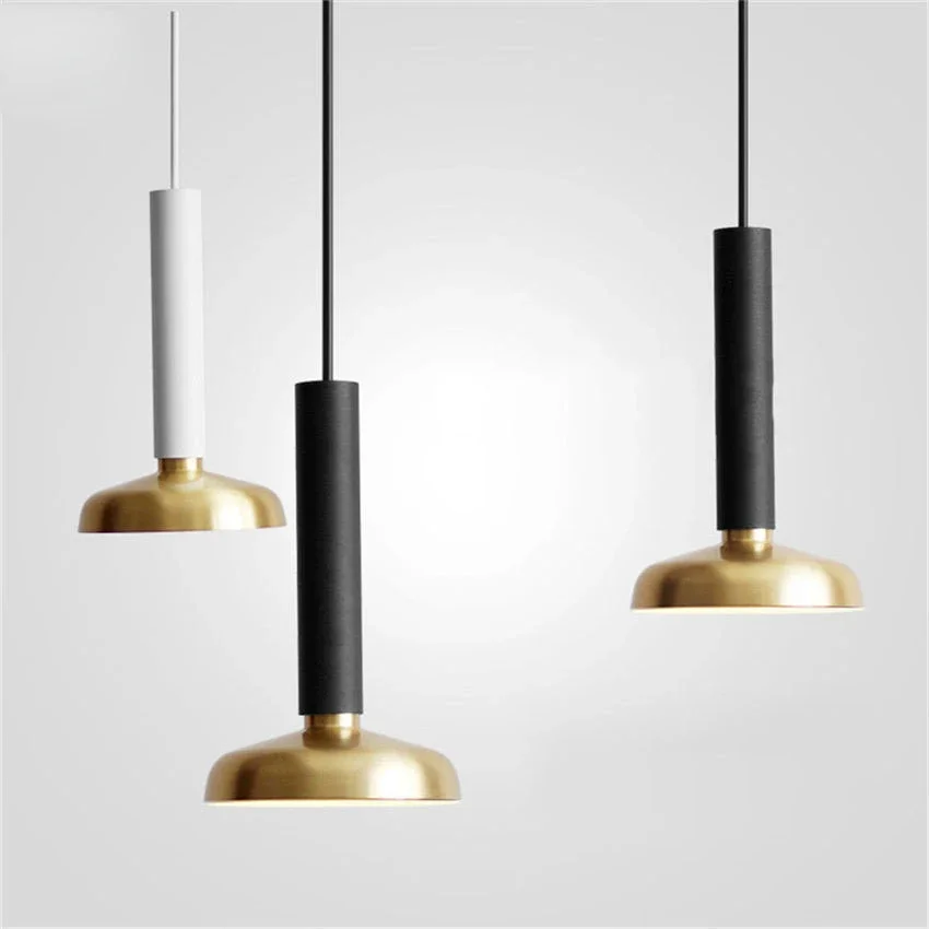 

postmodern Sweden design nordic Small pendant lights luxury brass hang lamp for dining room bar kitchen home deco light fixtures