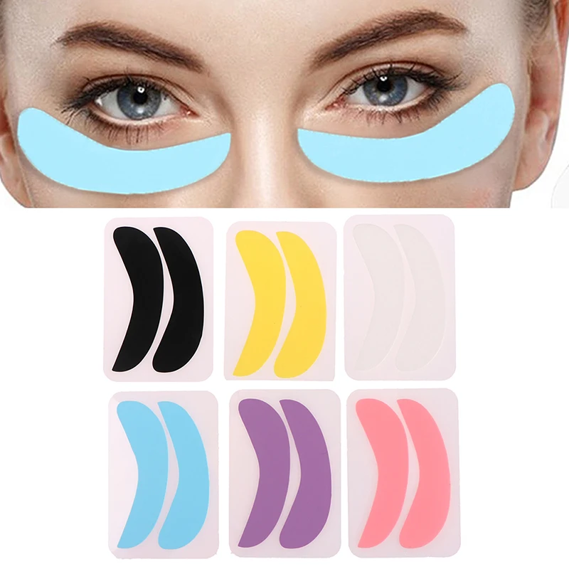 Parches de silicona reutilizables para los ojos, almohadillas para los ojos, máscara de eliminación antiarrugas, cara, frente, cuello, cuidado de los ojos, círculo oscuro