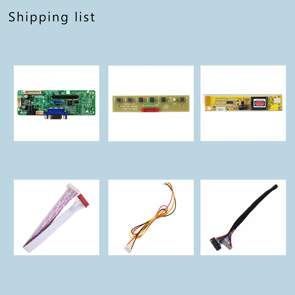 لوحة تحكم VGA LCD لشاشة 14.1 بوصة 1024x768 L141X1-1 LCD