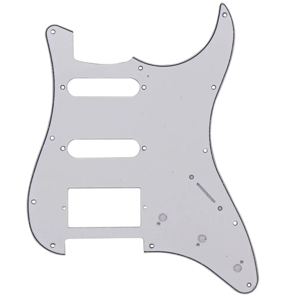 

Hot New High Quality Pickguard Guitar 11 Holes SSH Guitar Scratch Plate 3 Ply For SQ Style Electric Guitars PVC