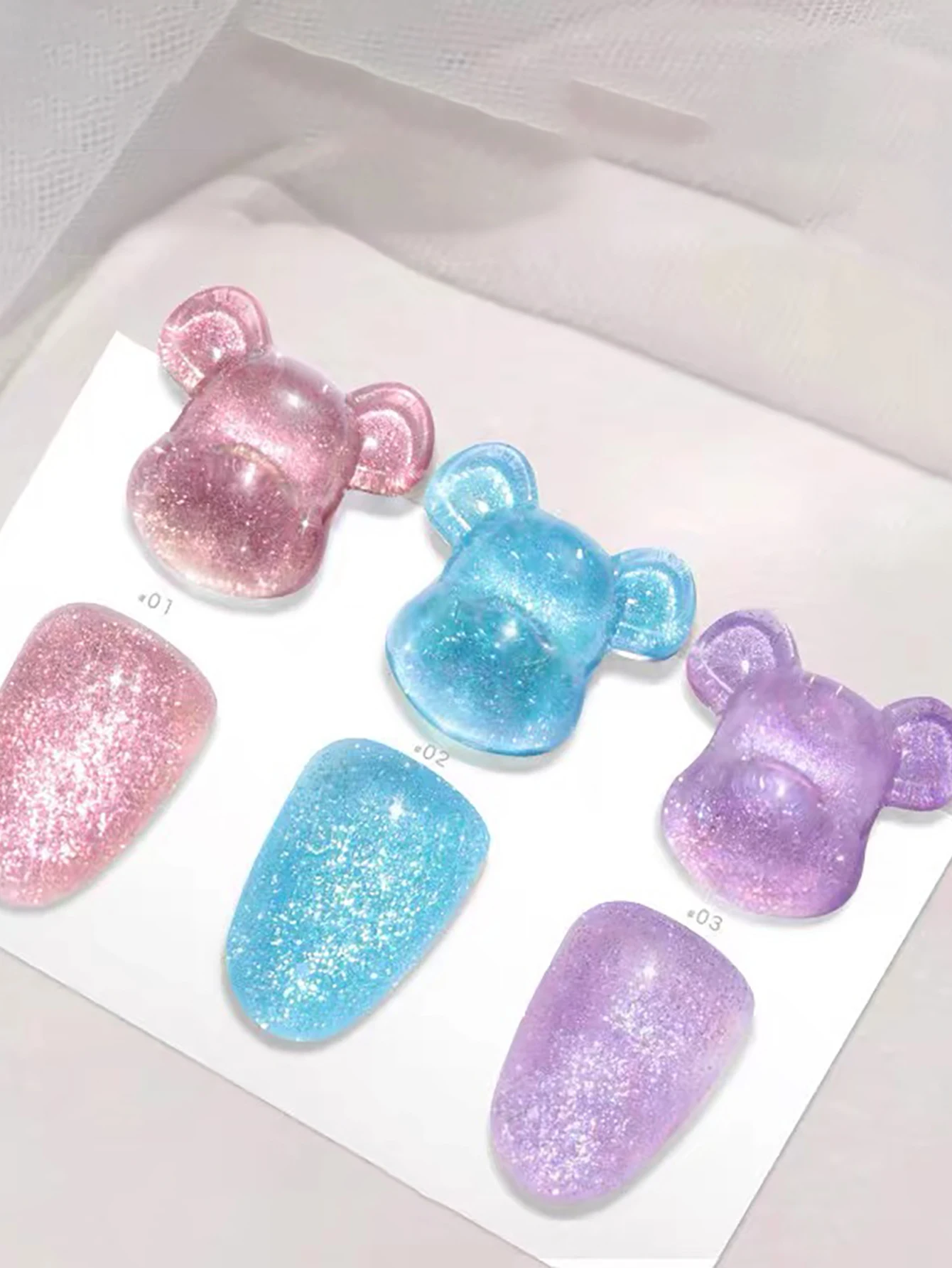 1 pièces PSK rose bleu cassé diamant paillettes Gel vernis à ongles Super Flash platine ongles photothérapie Gel Nail Art ongles fournitures