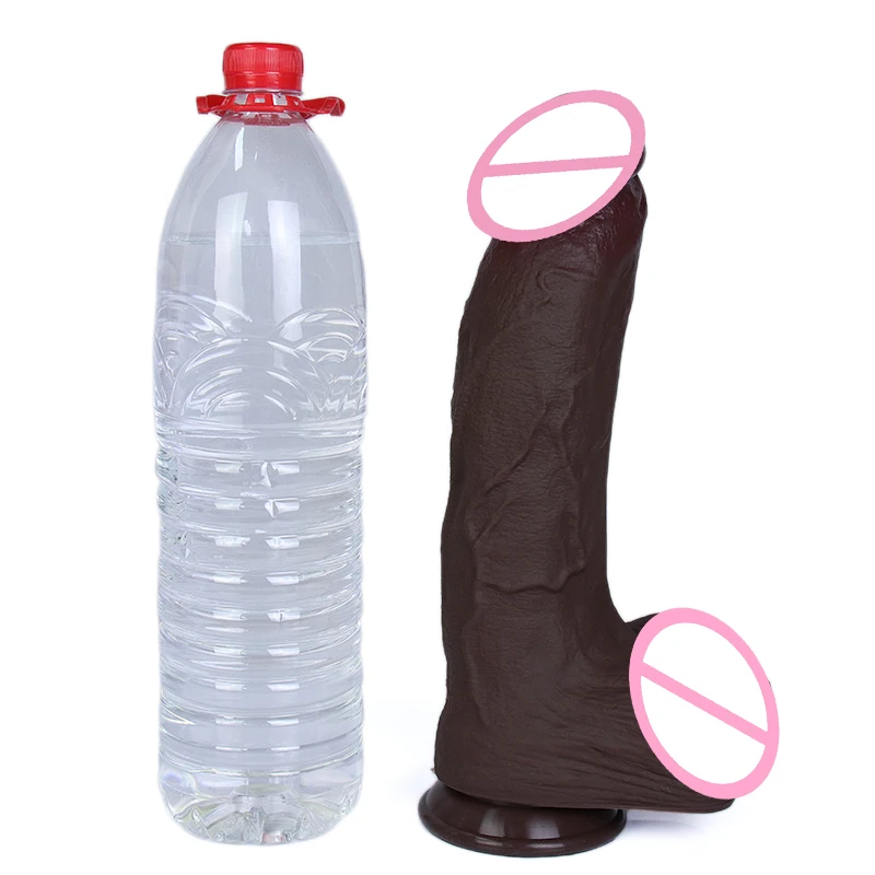 القهوة واقعية ضخمة سميكة دسار التعبئة والتغليف المخفية للنساء الاستمناء المهبلي وألعاب الجنس الشرجي المرأة ألعاب الجنس المهبلي #6