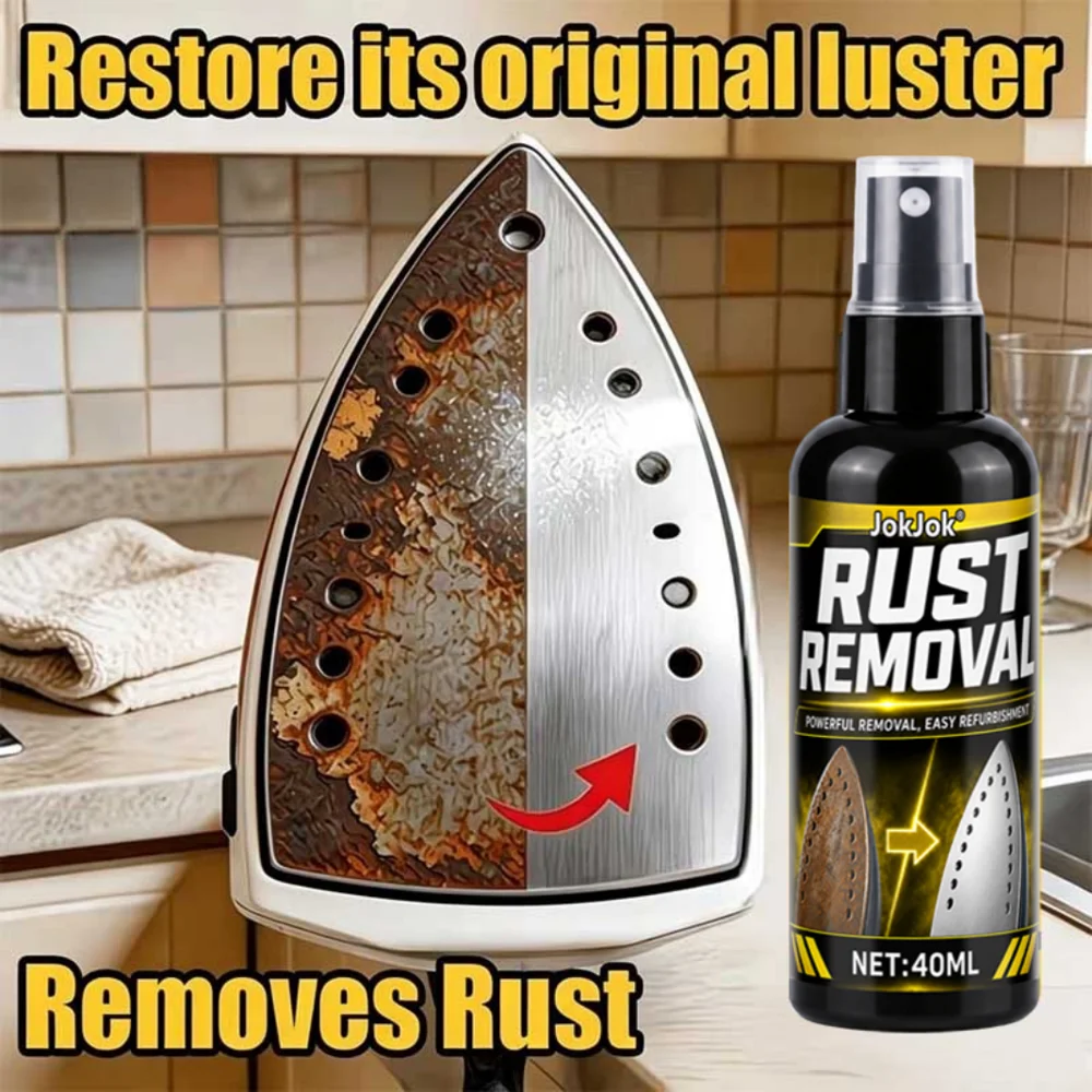 Iron Repair Spray-SuitableforiSteani irons,Non-Stick Plate Cleaner, Removes Stains,Rust, and Burn Marks, Restores SmoothGliding,