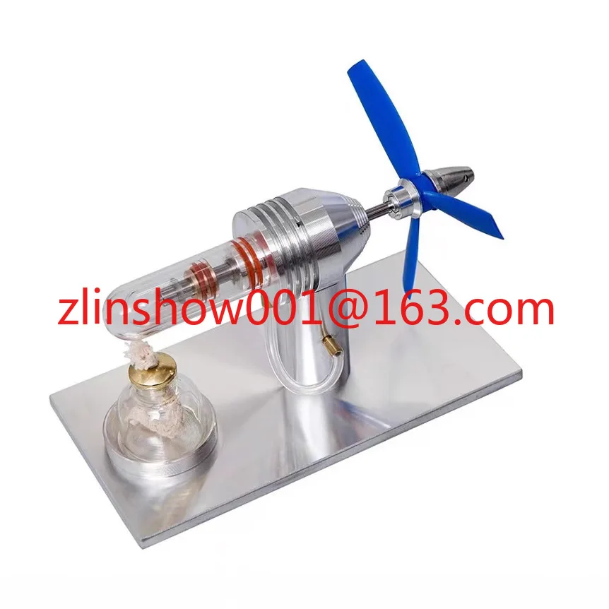 

Эксперимент по физике с двигателем, популярное производство науки, изобретение, игрушечная модель, лопасть вентилятора, цвет случайных волос