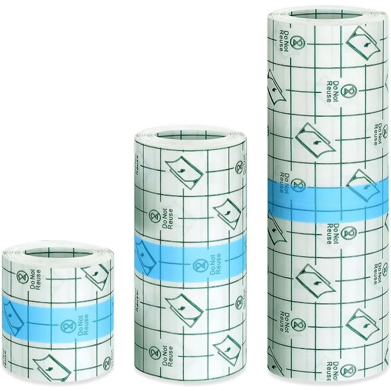 

Waterproof Tattoo Aftercare Bandage Protector Film Second Skin Tattoo 3 Rolls (5CM/10CM/15CM x 2M) for Healing and Protection