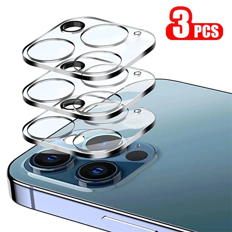 3pcs iPhone16Pro Rear Lens Tempered Glass Cover For Iphone 16 Pro Max Plus 16Pro iphone16 ProMax 3D Camera lens Back Protector