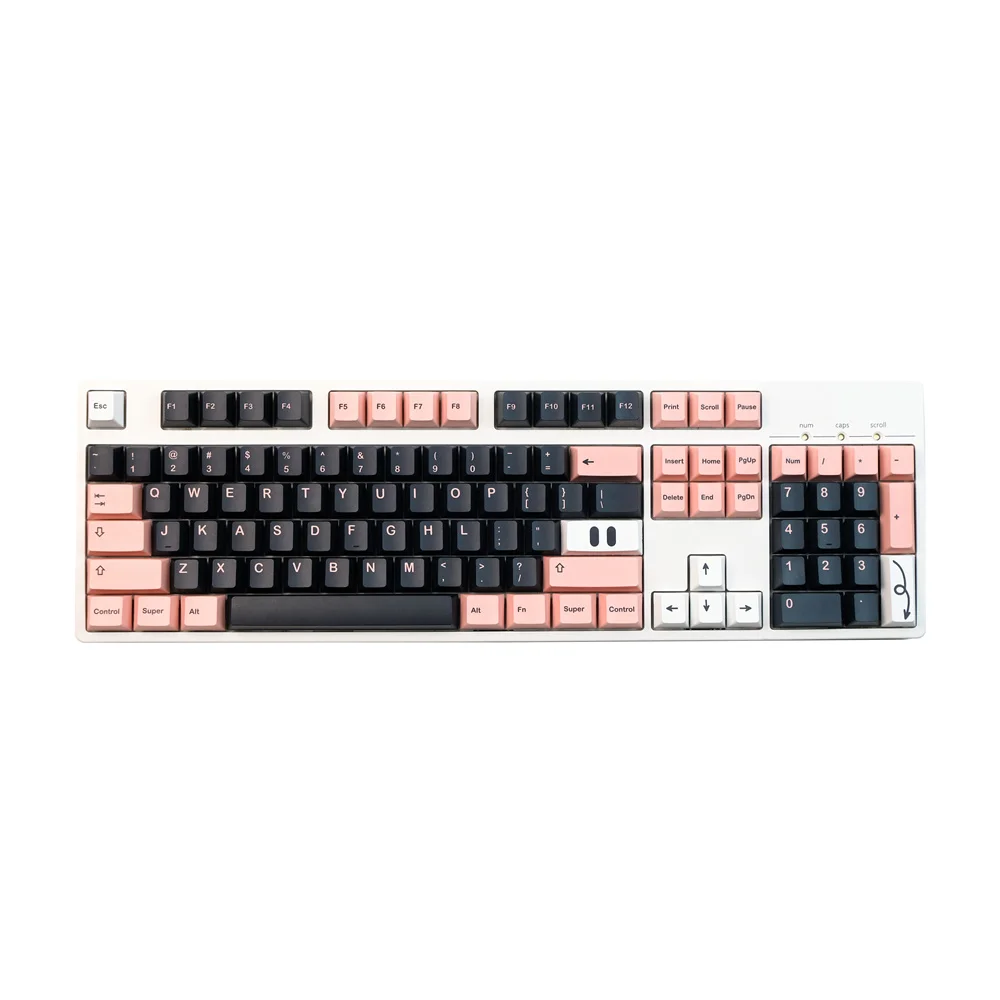 

PBT 142 Keys GMK Trüffelschwein Keycaps Cherry Profile PBT DYE Sblimation Key cap ISO Enter For MX Switch Mechanical Keyboard