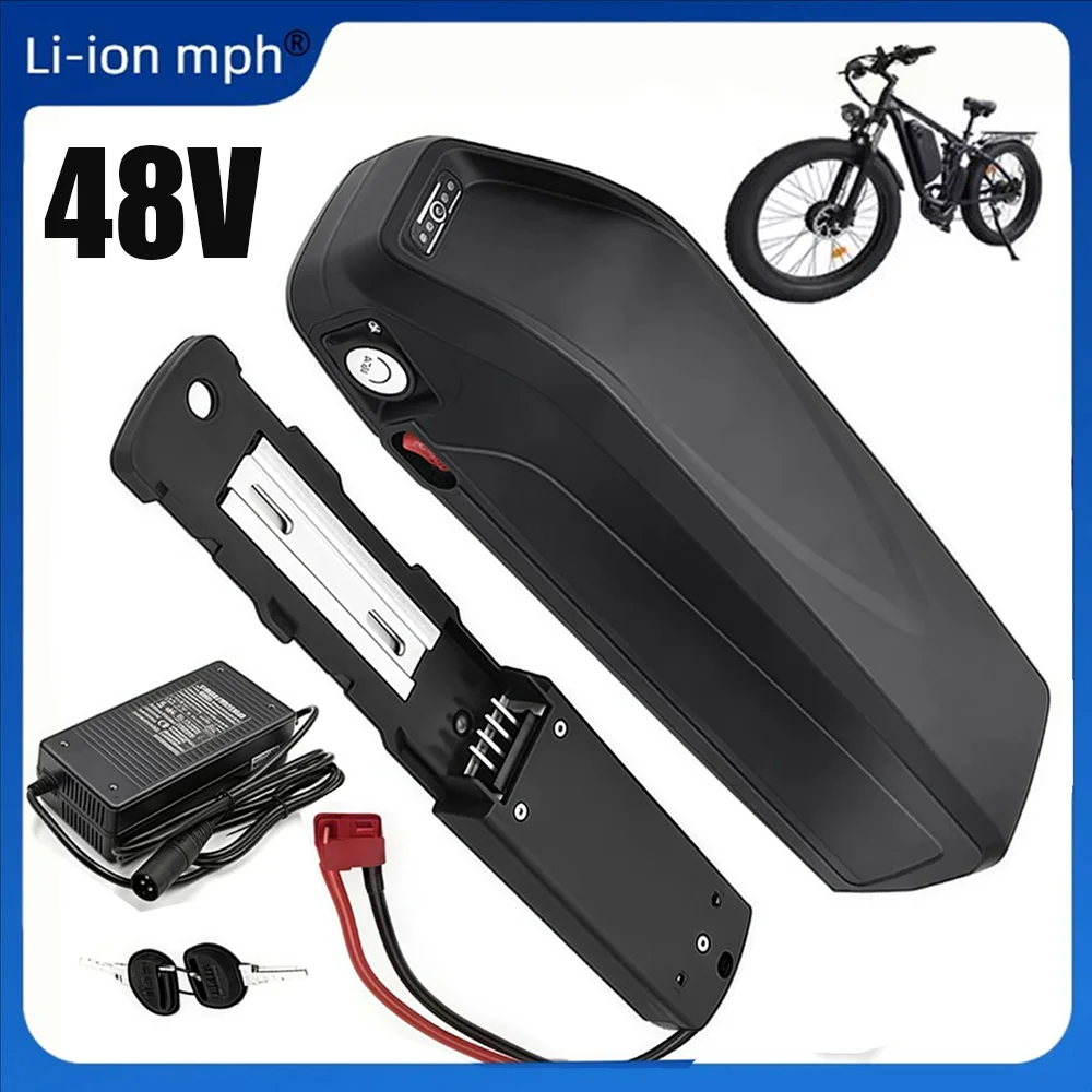 

20Ah 30Ah 40Ah high quality 48V Brand New Original Hailong Battery for Bafang BBS02 BBS03 BBSHD Motor +BMS Customizable Plug