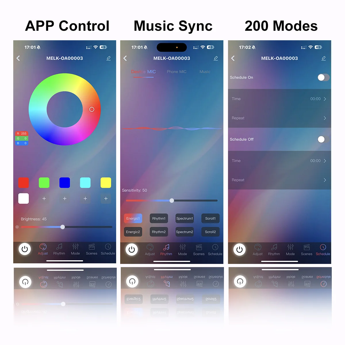 Светодиодная гирлянда RGB 20 м 10 м 5 м DIY Smart RGBIC APP Bluetooth Remote Fairy Lights Dreamcolor Garden Party Рождественская елка Свадебный декор