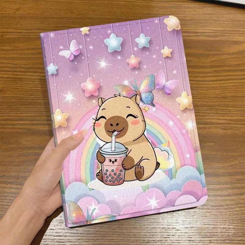 

Capybara Colorful Cartoon For Honor Pad Magic GT GT2 6 X8 V7 V8 X9 8 9 13 X8a X9a Pro 10 12.1 12.5 Inch Tablet Case