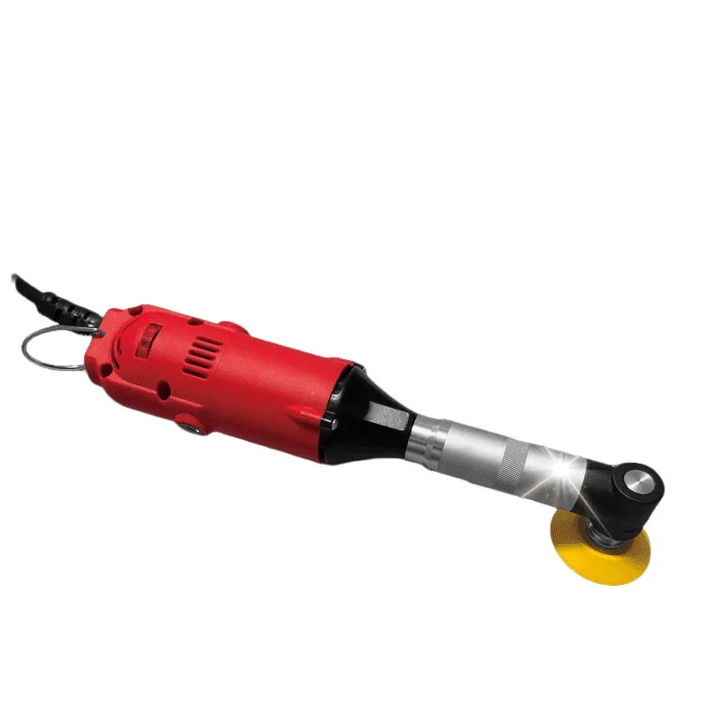 

DIY Mini Micro Angle Grinder Electric Multi Function Marble Tile Elbow 90 Degree Stone Cleaning Polishing Tool