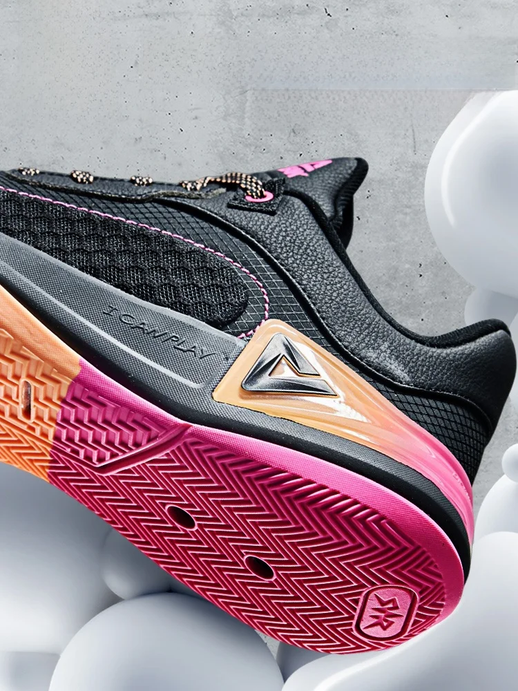 

Peak Xiaolong Baskeall oes Breathable Wear-resistant Low-cut Synthetic Leather Net Sports oes for Outdoor Court Play