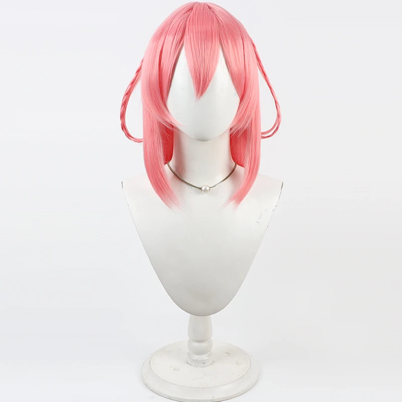 Peluca de Cosplay de princesa Connect Re Dive Yui Cos, accesorios para fiesta de Carnaval y Halloween, pelo sintético de fibra resistente al calor + gorro de peluca