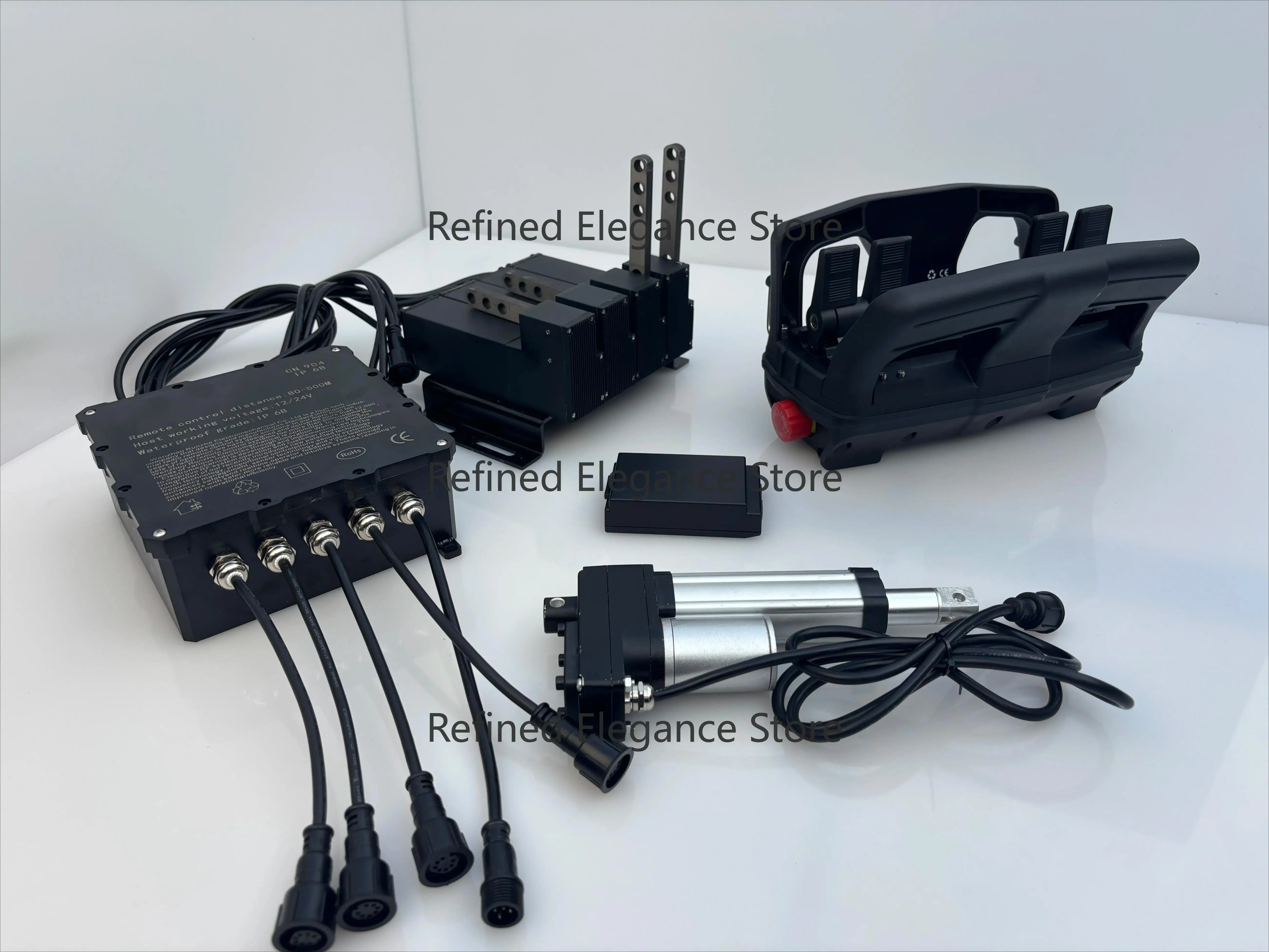Heavy-Duty 4-Lever Wireless Remote Control System for Truck Crane with Durable Clutch Actuator - Truck Crane Operating Equipment