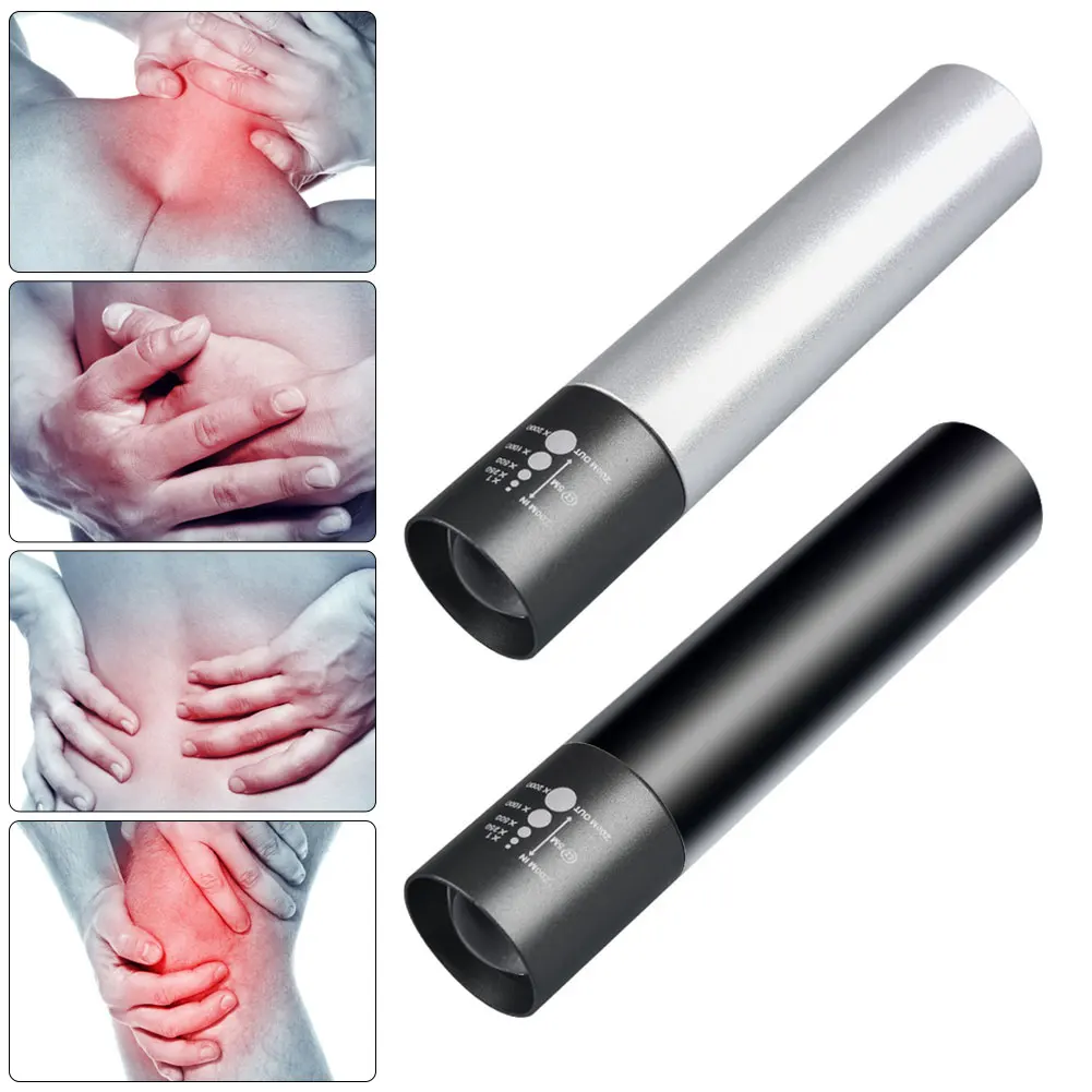 _flashlight machine_ – מתקן טיפול בקרינה אינפרה אדומה מיניאטורי לתחושת ריפוי ופינוי כאב