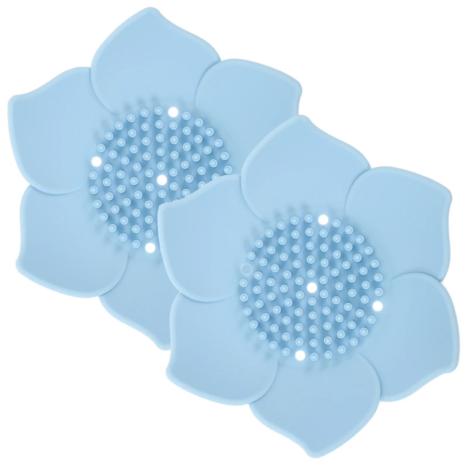 

2 Pcs Soap Dish Holder Case Bathroom Bar with Drainage Flower Trays for Containers