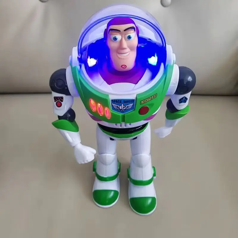 Hot Verkoop Toy Story Buzz Lightyear Elektrische Lopende Robot Pop Action Figure Pixar Model Speelgoed Geschikt Voor Kinderen Verjaardagscadeau