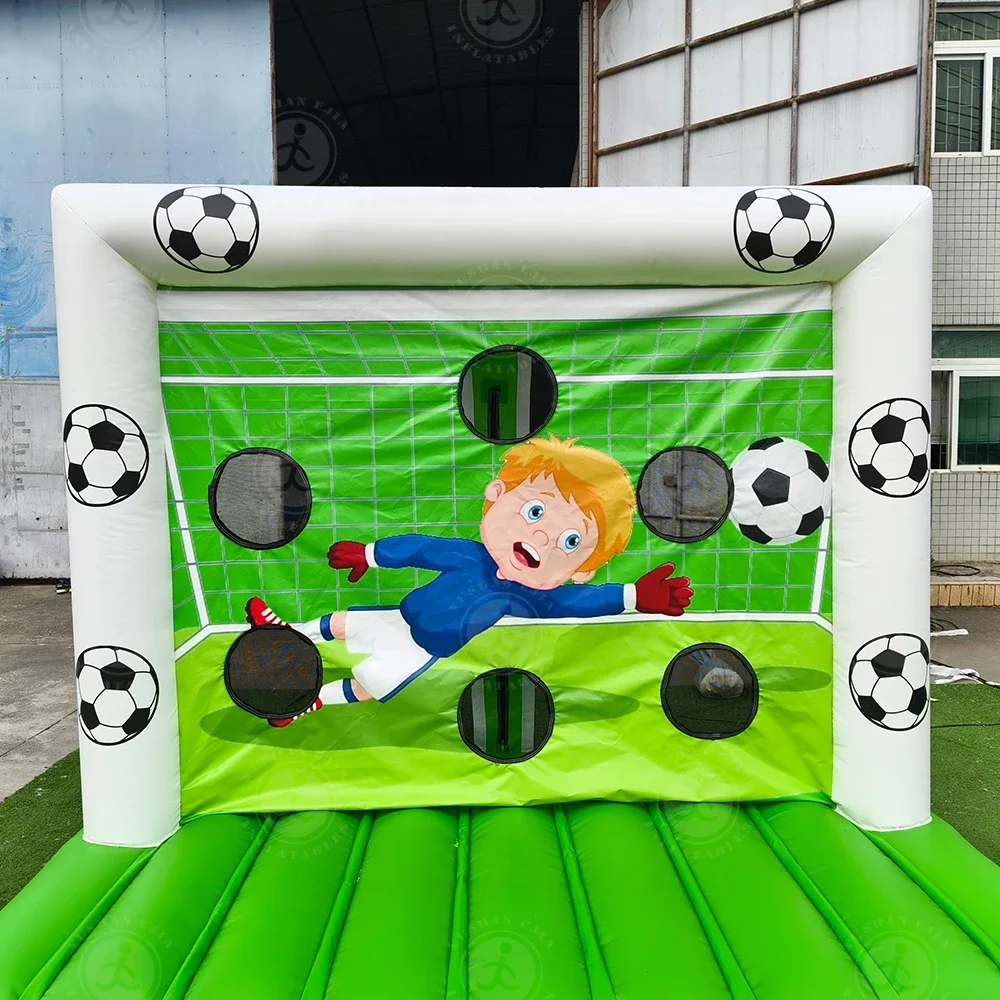 Factory Custom Inflatable Soccer Goal Outdoor Sport Games Inflatable Soccer Cage Inflatable Football Target Soccer Ball